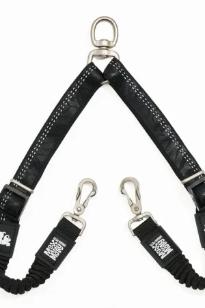 Actieprijs Safety Double Leash - Matrix 2.0 Black